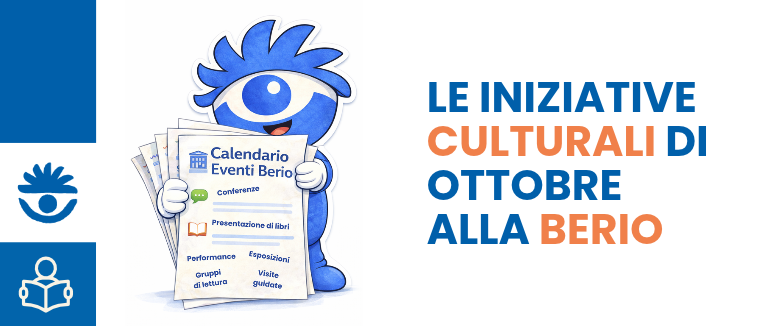 Le iniziative culturali di ottobre alla Berio