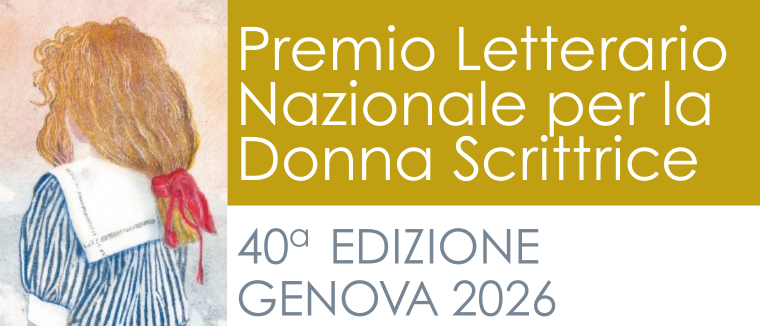 Immagine con scritta Premio Letterario Nazionale Donna Scrittrice 40° edizione