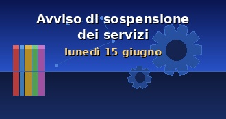 Sfondo blu scuro con due ingranaggi sovrapposti al centro-destra, una fila di libri colorati a sinistra e sottili linee circuitali che collegano nodi luminosi al centro.