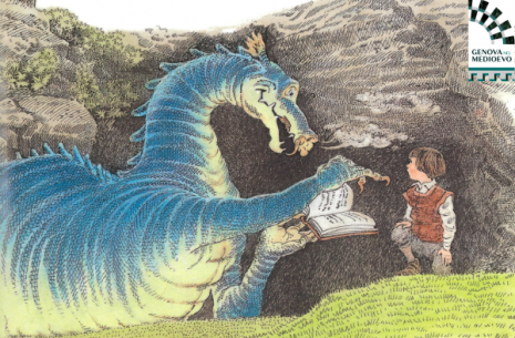 Immagine tratta dall'albo “Il Drago Pacioccone”
