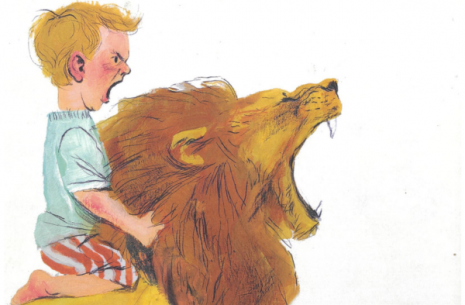 Immagine tratta dall'albo "Il bimboleone e altri bambini"
