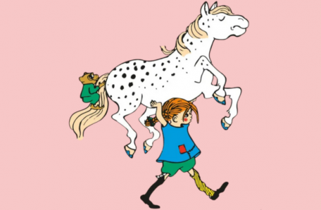 Pippi Calzelunghe con il signor Nilsson e Zietto