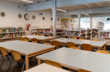 sala lettura e studio