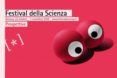 grafica ufficiale del Festival della Scienza 2026