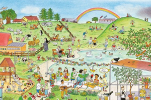 1. Rotraut Susanne Berner, Estate: i libri delle stagioni 