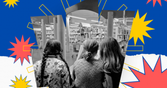 Bambini alla Biblioteca De Amicis